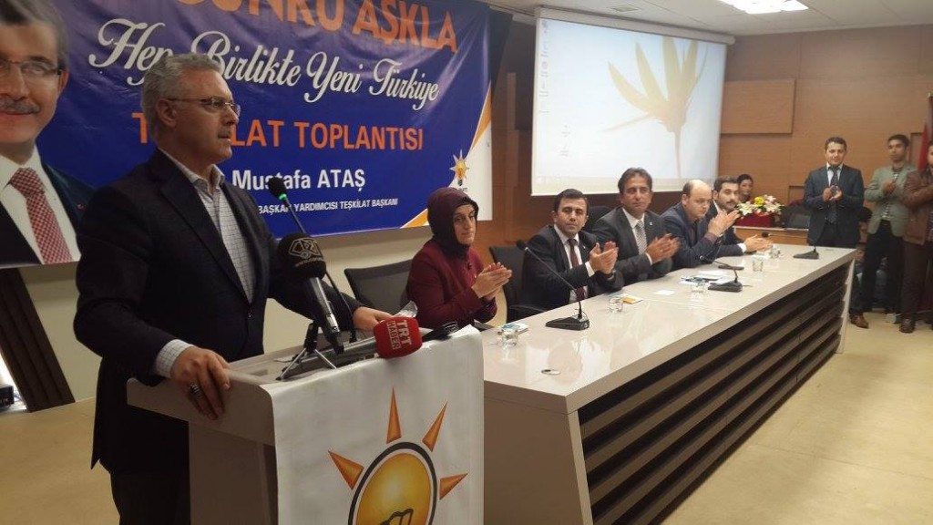 ATAŞ: AK PARTİ TÜRKİYE’NİN OMURGASIDIR