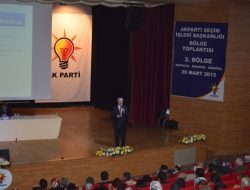 30.03.2013 / Antalya Genel Merkez Şeçim İşleri Bölge Toplantısı